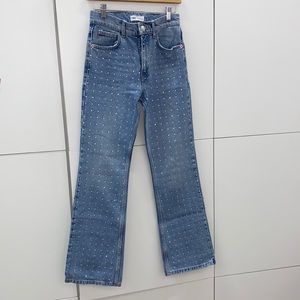 Iridescent Studded Jeans